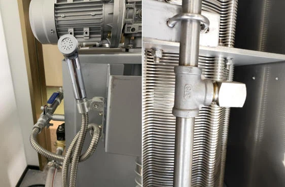 sludge dewatering machine with manual spray device automatic spray device sludge dewatering machine with manual spray device automatic spray device