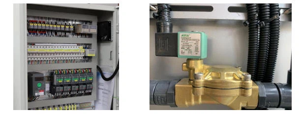 sludge dewatering machine electrical control cabinet solenoid valve sludge dewatering machine electrical control cabinet solenoid valve